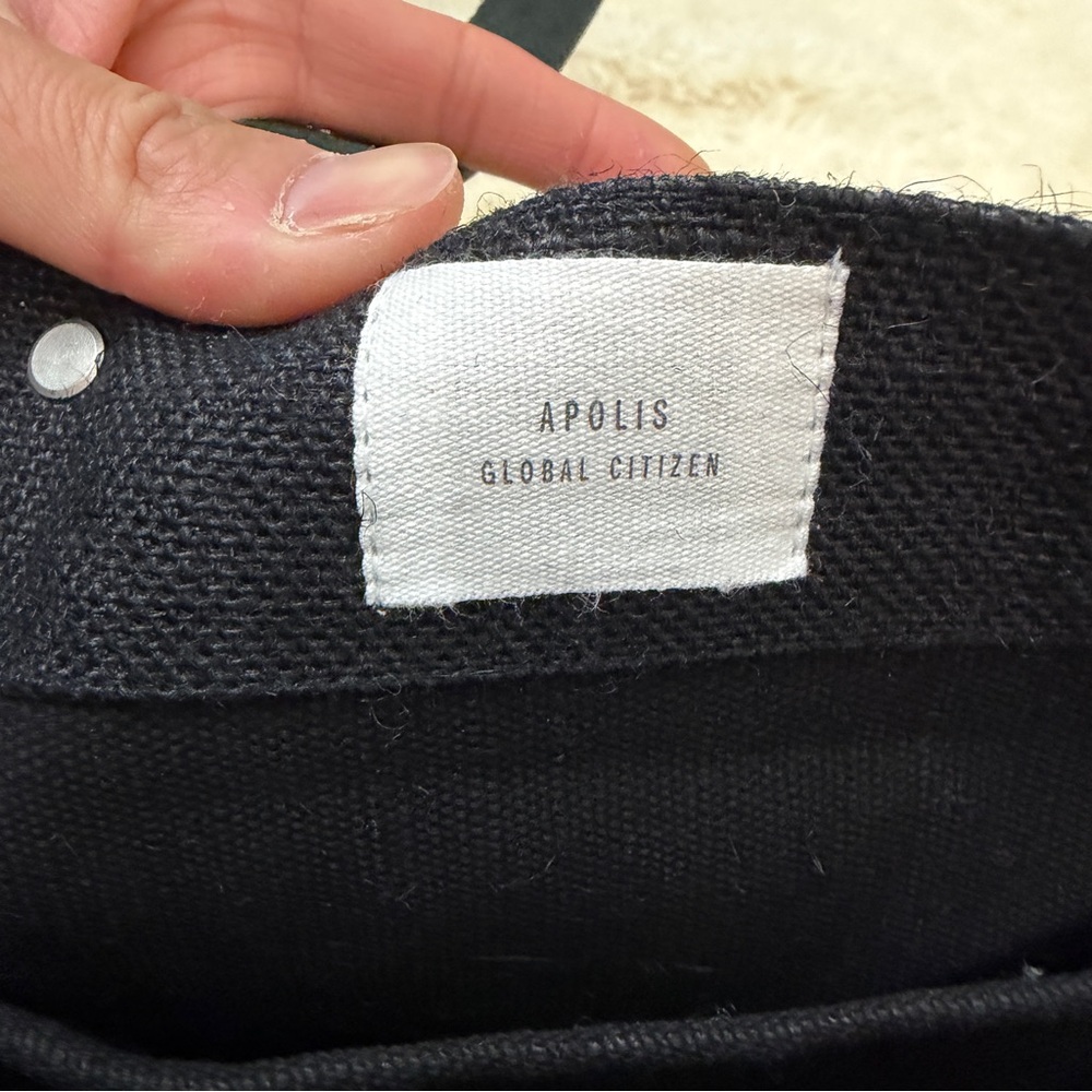 Apolis wine Tote bag with Genesis logo - Picture 5 of 6